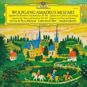 MOZART: CLARINET QUINTET / OBOE QUARTET/AMADEUS QUARTET/アマデウス