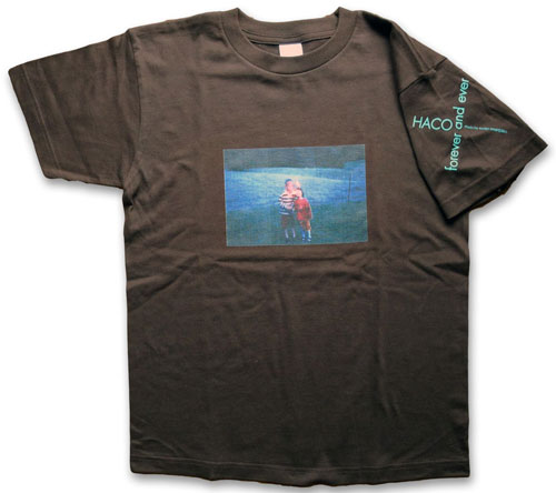 HACO / ハコ / FOREVER & EVER T-SHIRTS(CHOCOLATE S-Size) / フォーエヴァー&エヴァー Tシャツ (チョコレート) Sサイズ