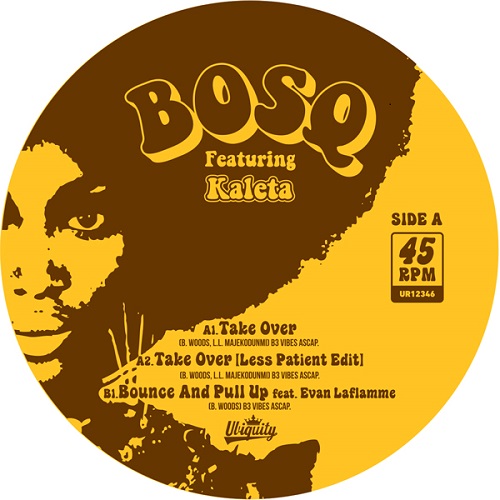 BOSQ / ボスク / TAKE OVER / BOUNCE AND PULL UP (12")