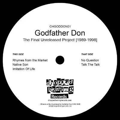 GODFATHER DON / FINAL UNRELEASED PROJECT [1989-1998]