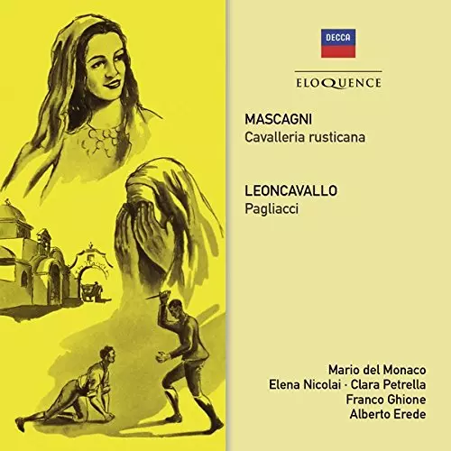 MARIO DEL MONACO / マリオ・デル・モナコ / MASCAGNI: CAVALLERIA RUSTICANA / LEONCAVALLO: PAGLIACCI 
