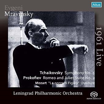 EVGENY MRAVINSKY / エフゲニー・ムラヴィンスキー / チャイコフスキー: 交響曲第5番 / プロコフィエフ: 「ロメオとジュリエット」組曲第2番 / モーツァルト: 歌劇「フィガロの結婚」序曲