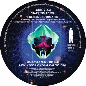 LOUIE VEGA STARRING ADEVA / ルイ・ヴェガ・スターリング・アディーヴァ / I DESERVE TO BREATHE
