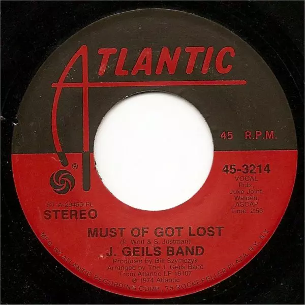 J. GEILS BAND / J・ガイルズ・バンド / MUST OF GOT LOST