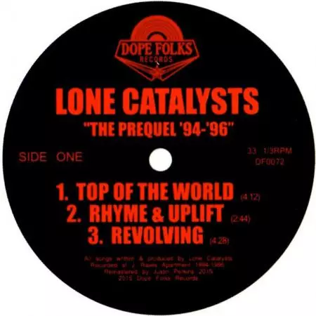 LONE CATALYSTS商品一覧｜HIPHOP / 日本語RAP｜ディスクユニオン