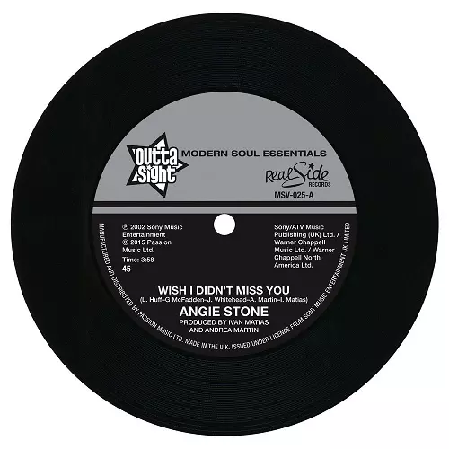 WISH I DIDN'T MISS YOU (7inch)/ANGIE STONE/アンジー