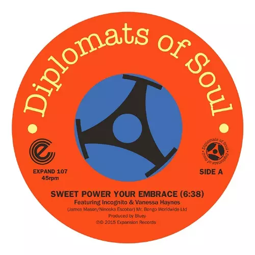 DIPLOMATS OF SOUL / ディプロマッツ・オブ・ソウル / SWEET POWER YOUR EMBRACE / MI SABRINA TEQUANA (MY SISTER'S DAUGHTER) (12")