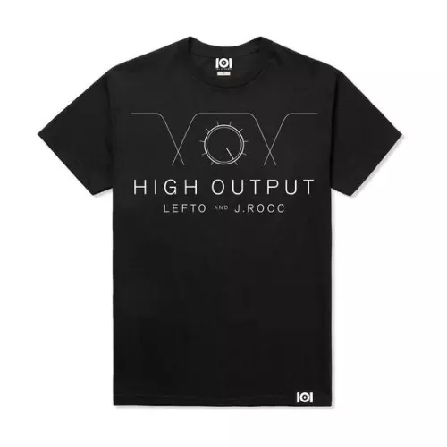 LEFTO & J.ROCC / HIGH OUTPUT (MIX CD, 7INCH & T-SHIRT) BLACK XL