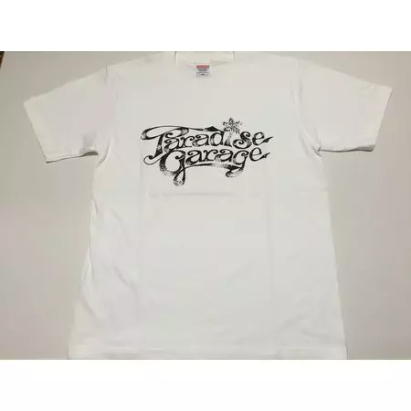 PARADISE GARAGE LOGO T SHIRT WHITE (XL)/PARADISE GARAGE/完全