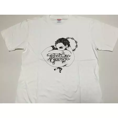 PARADISE GARAGE LARRY LOGO T SHIRT WHITE (XL)/PARADISE GARAGE/完全
