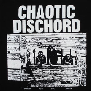 CHAOTIC DISCHORD / カオティック・ディスコード / BAND PIC BACK PATCH