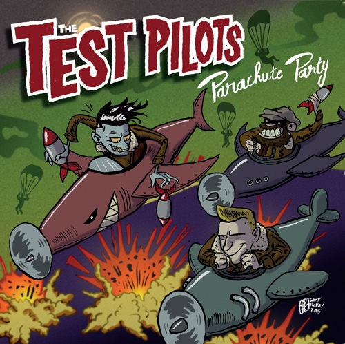 TEST PILOTS / PARACHUTE PARTY (CD-R)
