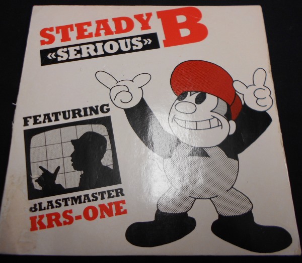 STEADY B / SERIOUS -UK 45'S-