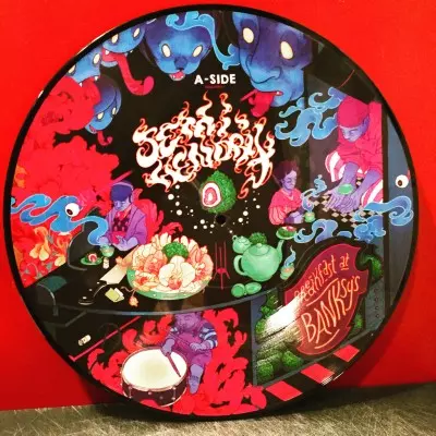 SEMI HENDRIX (JACK SPLASH & RAS KASS) / BREAKFAST AT BANKSY'S (PICTURE DISC) "2LP"