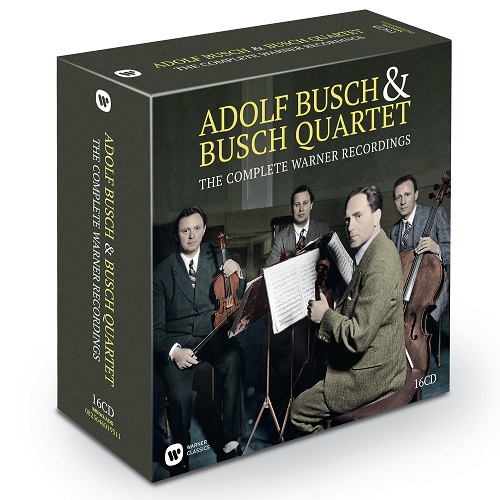 ADOLF BUSCH / アドルフ・ブッシュ / COMPLETE WARNER RECORDINGS(16CD/LTD)