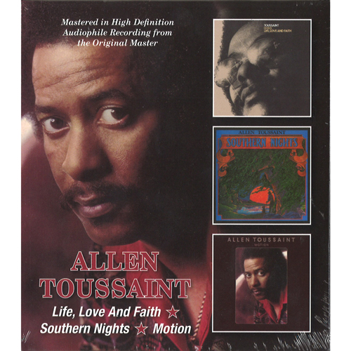 ALLEN TOUSSAINT / アラン・トゥーサン / LIFE, LOVE AND FAITH / SOUTHERN NIGHTS / MOTION (2CD)