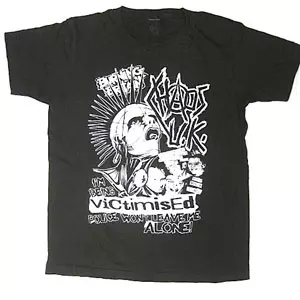 CHAOS U.K / Burning Britain (黒×白・M)