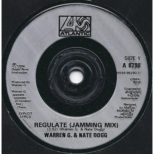 REGULATE 7"/WARREN G FEAT.NATE DOG｜HIPHOP/R&B｜ディスクユニオン･オンラインショップ