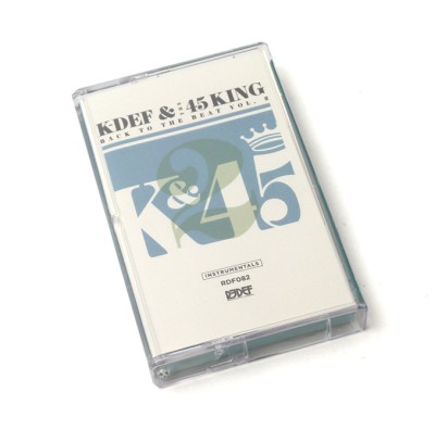 K-DEF & THE 45 KING / BACK TO THE BEAT 2 "CASETTE"