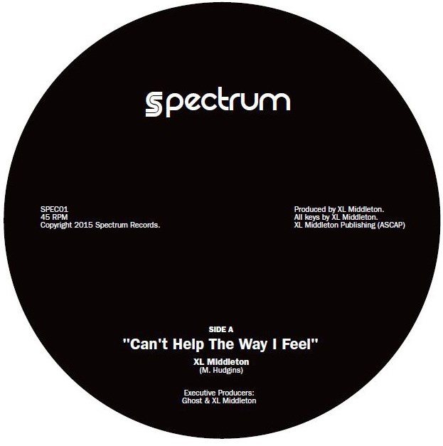 XL MIDDLETON / GHOST / CAN'T HELP THE WAY I FEEL / NO FURTHER (7")