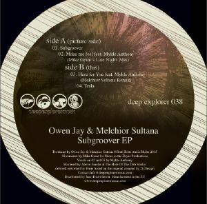 OWEN JAY & MELCHIOR SULTANA / SUBGROOVER EP