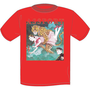 ASSFORT / S/ASSFORT FREE PUNK CUSTOMIZE KIT T SHIRT RED