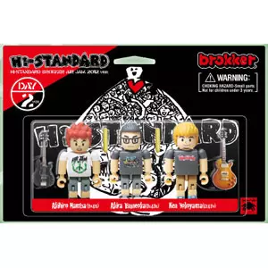 HI-STANDARD フィギュア Hi-STANDARD × brokker フィギュア DAY 2 バージョンが発売