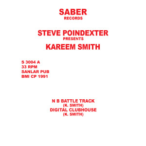 STEVE POINDEXTER PRESENTS KAREEM SMITH / N B BATTLE TRACK(REISSUE)