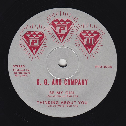 G. G. & COMPANY / BE MY GIRL / THINKING ABOUT YOU (12")