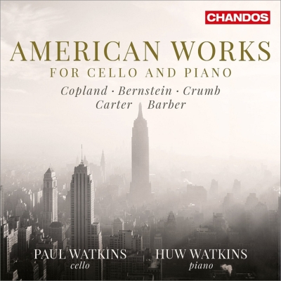 PAUL WATKINS / ポール・ワトキンス / AMERICAN WORKS FOR CELLO & PIANO