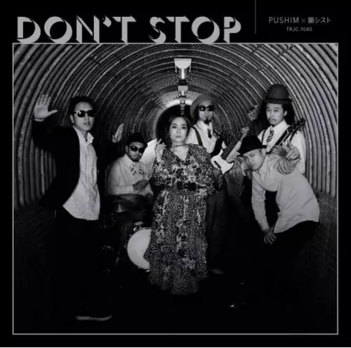 PUSHIM 韻シスト　DON'T STOP　限定盤　レコード　7インチ Don't stop 