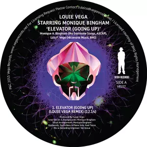 LOUIE VEGA STARRING MONIQUE BINGHAM / ルイ・ヴェガ・スターリング・モニーク・ビンガム / ELEVATOR (GOING UP)