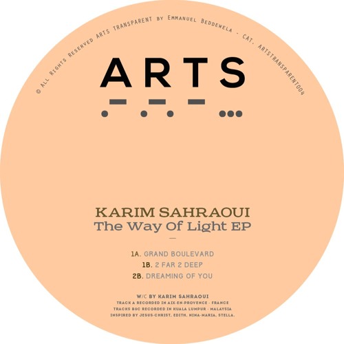 KARIM SAHRAOUI / カリム・サラウィ / WAY OF LIGHT EP