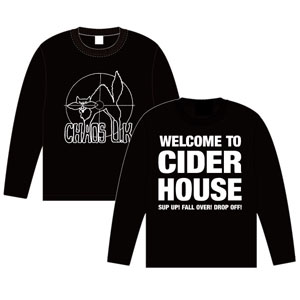 CHAOS U.K / WELCOME CIDER HOUSE (長袖・L)