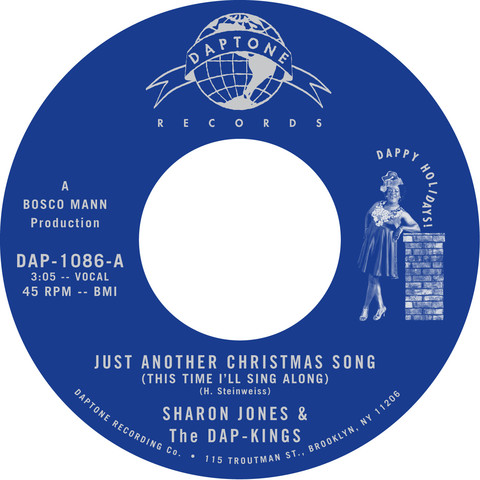SHARON JONES & THE DAP-KINGS / シャロン・ジョーンズ&ダップ・キングス / JUST ANOTHER CHRISTMAS SONG / BIG BULBS (7")
