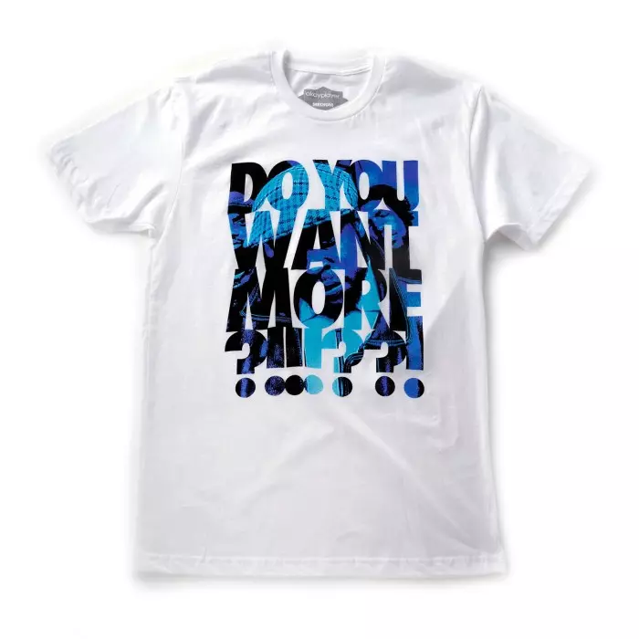 THE ROOTS (HIPHOP) / DO YOU WANT MORE?!!!??! T-SHIRT (WHITE-M)