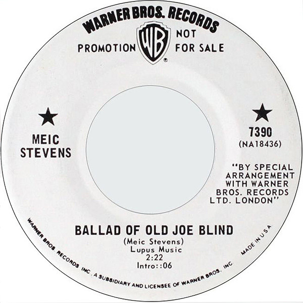 MEIC STEVENS / メイーク・スティーヴンス / BALLAD OF OLD JOE BLIND