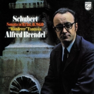 ALFRED BRENDEL / アルフレート・ブレンデル / SCHUBERT: PIANO SONATA NO.21 / WANDERER FANTASY