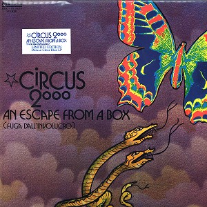 CIRCUS 2000 / ESCAPE FROM A BOX: LIMITED EDITION DELUXE CLEAR BLUE LP - 180g LIMITED VINYL/REMASTER