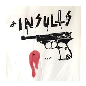 INSULTS / T-SHIRTS / WHITE (S-SIZE)