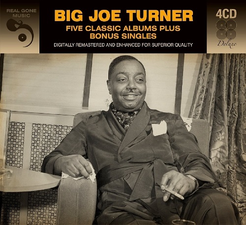 BIG JOE TURNER / ビッグ・ジョー・ターナー / FIVE CLASSIC ALBUMS PLUS BONUS SINGLES (4CD)