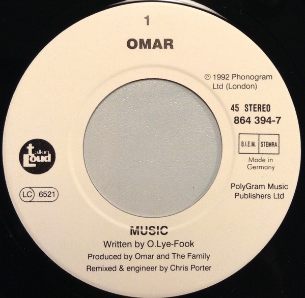 OMAR / オマー / MUSIC -GERMANY 45'S-