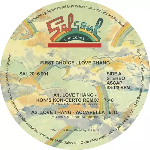 FIRST CHOICE / ファースト・チョイス / LOVE THANG (KON'S KON-CRETO REMIX) (12")