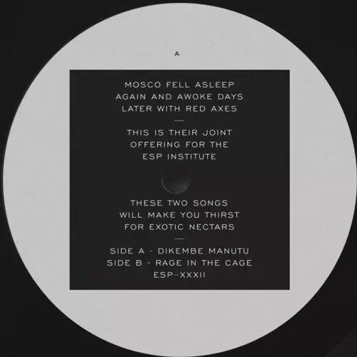 MOSCOMAN & RED AXES / DIKEMBE MANITU/RAGE IN THE CAGE