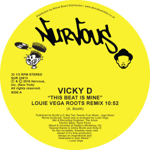 VICKY D / THIS BEAT IS MINE - LOUIE VEGA REMIXES