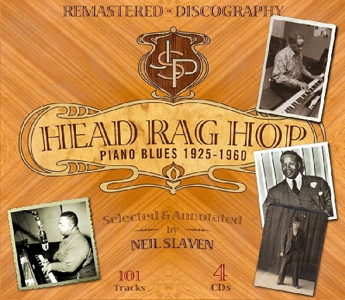 V.A. (HEAD RAG HOP) / オムニバス / HEAD RAG HOP: PIANO BLUES 1925-1960 (4CD)