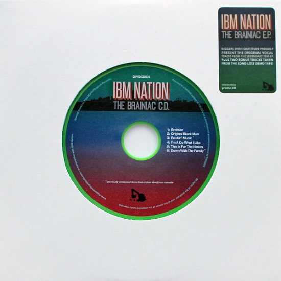 IBM NATION / BRAINIAC EP - LIMITED 200 (CD-R) -