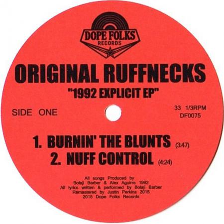 ORIGINAL RUFFNECKS / 1992 EXPLICIT EP
