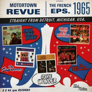 V.A. (MOTORTOWN REVUE IN PARIS) / オムニバス / MOTORTOWN REVUE: THE 1965 FRENCH EPS (7"x5)