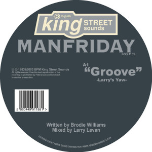 MAN FRIDAY / GROOVE(REMASTER)